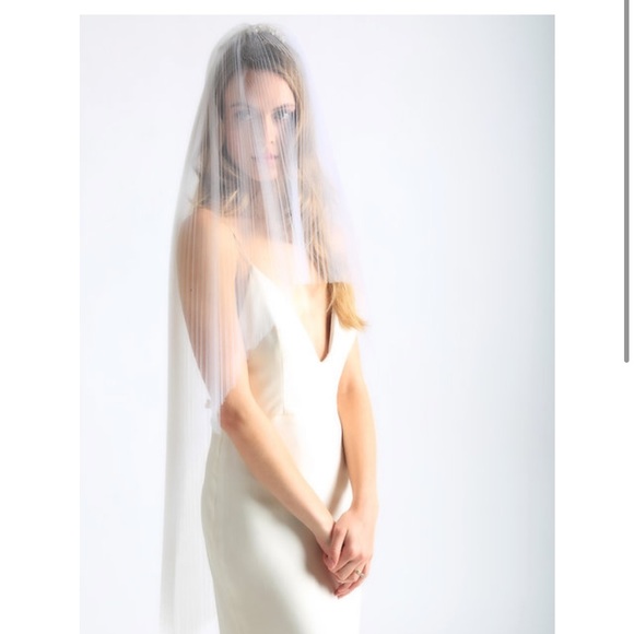 Wayfarer Bride NYC Handmade Pleated Veil - Picture 1 of 10